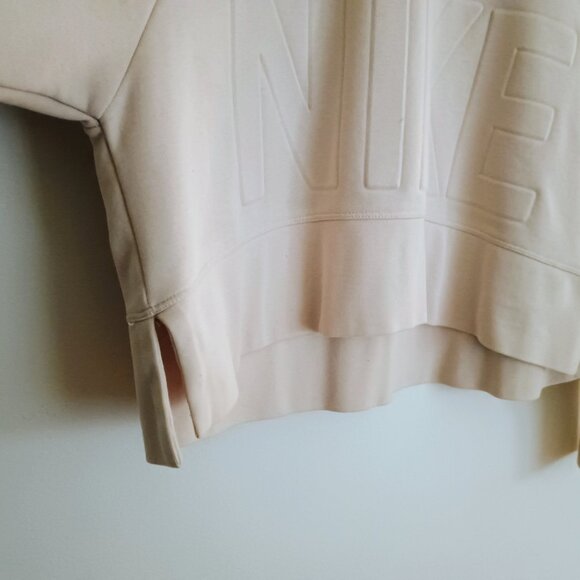 Nike DRI Fit Cream Pullover Sweatshirt - Picture 4 of 8